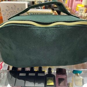 Elegant Green Suede Women's Bag